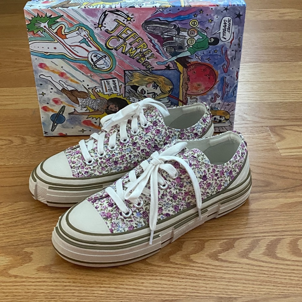 Jeffrey Campbell NIB Endorphin Platform Sneakers (8.5)